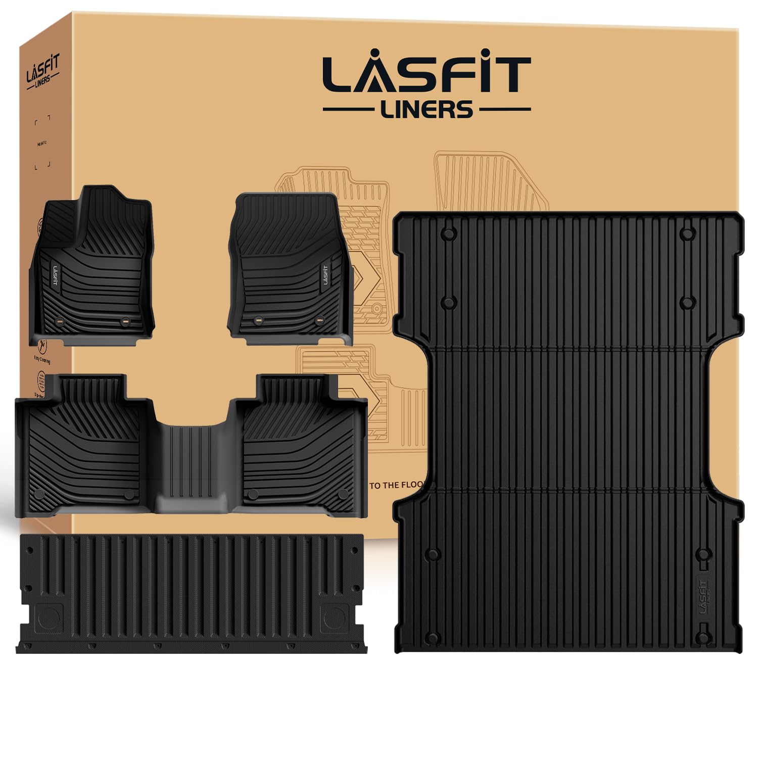 Amazon.com: LASFIT Full Set Mats for Toyota Tundra 2022-2026